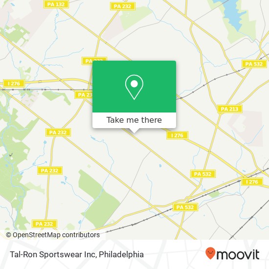 Tal-Ron Sportswear Inc map