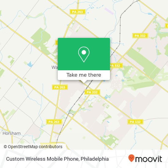 Custom Wireless Mobile Phone map