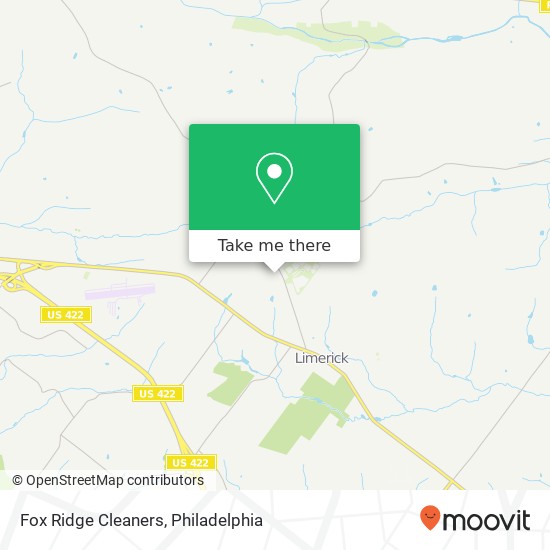 Fox Ridge Cleaners map