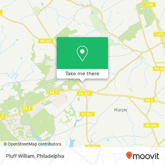 Mapa de Pluff William
