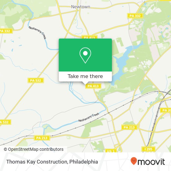 Thomas Kay Construction map