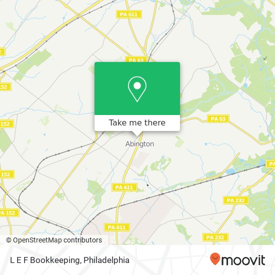 L E F Bookkeeping map