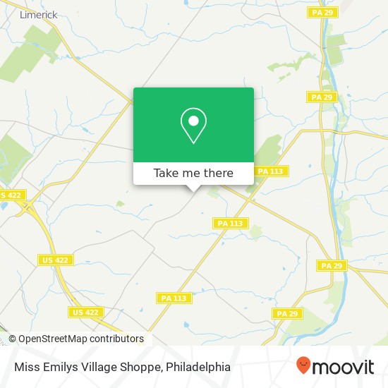 Miss Emilys Village Shoppe map