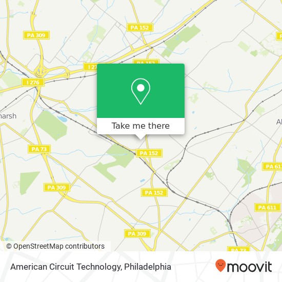 American Circuit Technology map