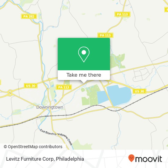 Levitz Furniture Corp map