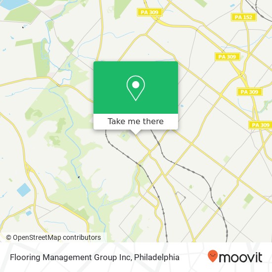 Mapa de Flooring Management Group Inc