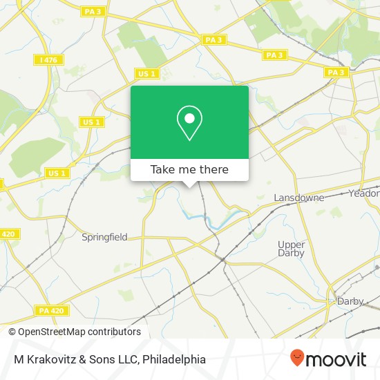 M Krakovitz & Sons LLC map