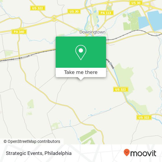 Strategic Events map