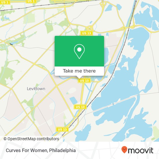 Curves For Women map