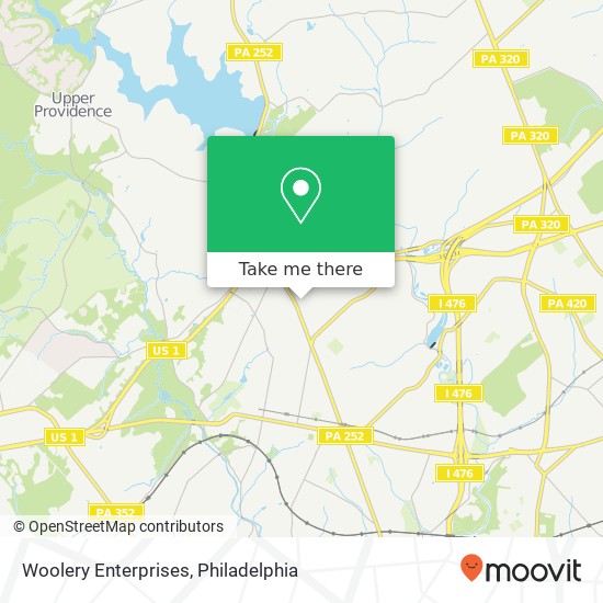 Woolery Enterprises map