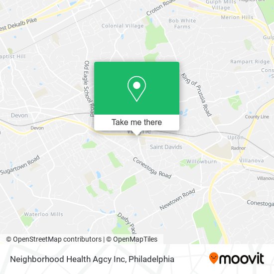 Mapa de Neighborhood Health Agcy Inc