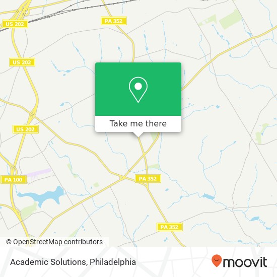 Academic Solutions map