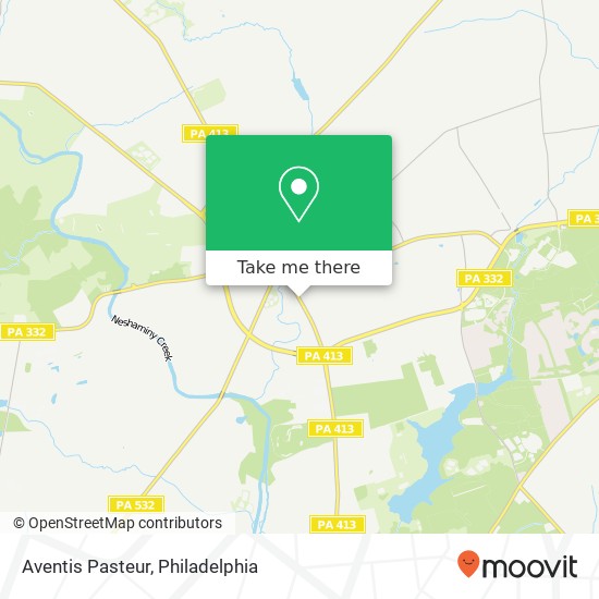 Mapa de Aventis Pasteur