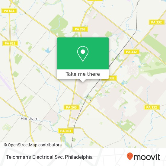 Mapa de Teichman's Electrical Svc