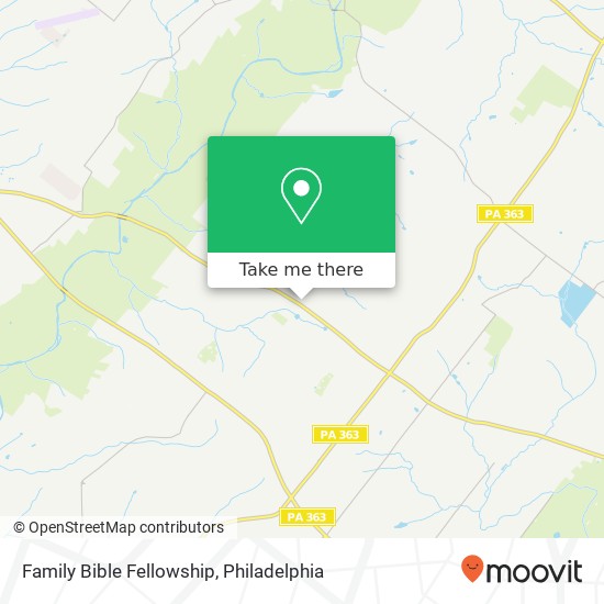 Mapa de Family Bible Fellowship