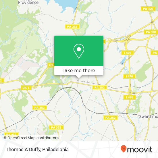 Mapa de Thomas A Duffy