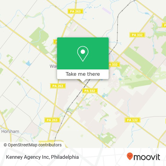 Kenney Agency Inc map