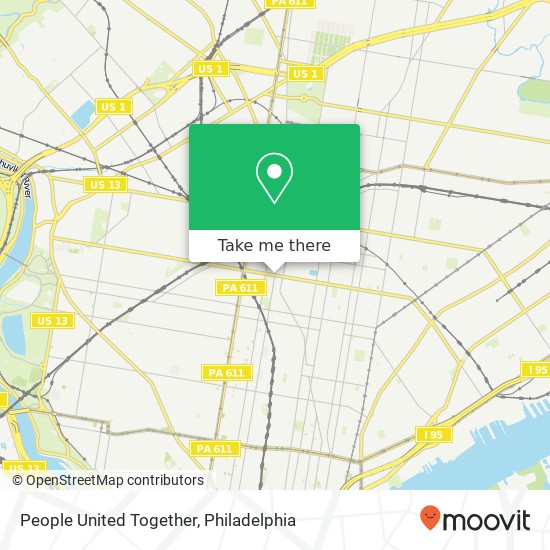 People United Together map