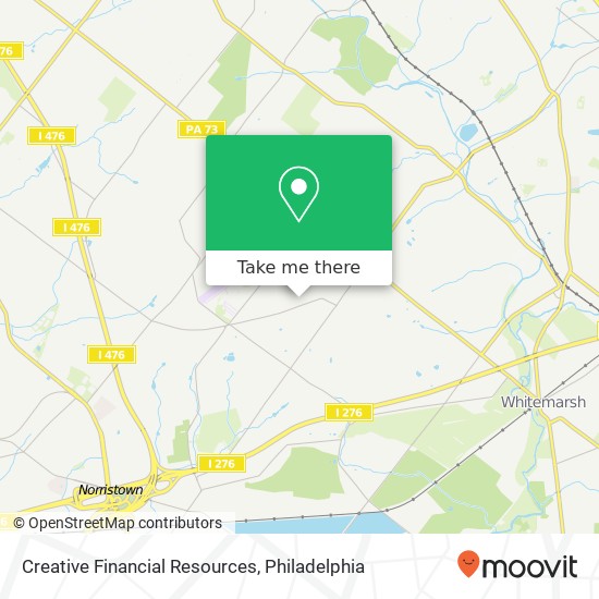 Creative Financial Resources map