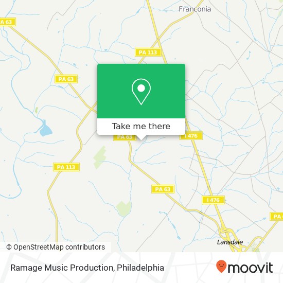 Ramage Music Production map