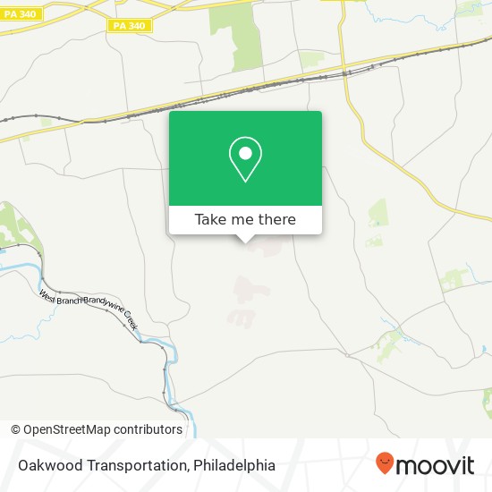 Mapa de Oakwood Transportation