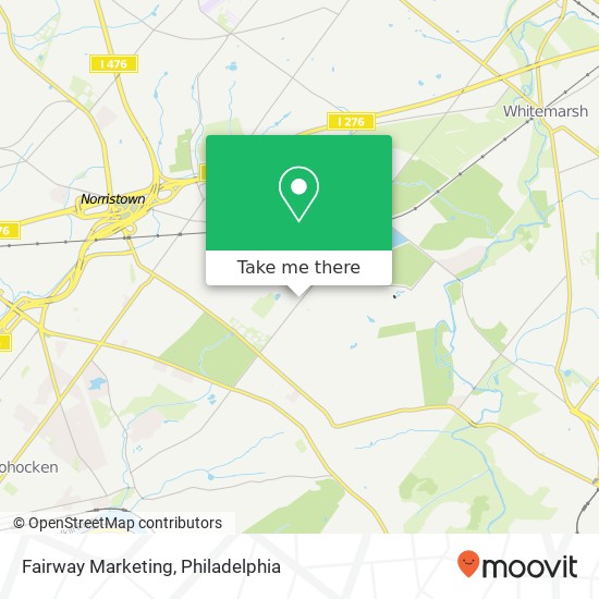 Mapa de Fairway Marketing