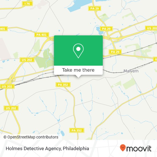 Mapa de Holmes Detective Agency