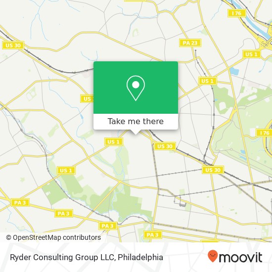 Ryder Consulting Group LLC map