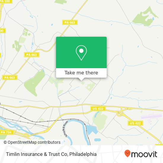 Timlin Insurance & Trust Co map