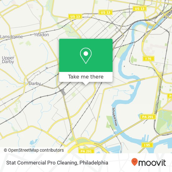 Stat Commercial Pro Cleaning map