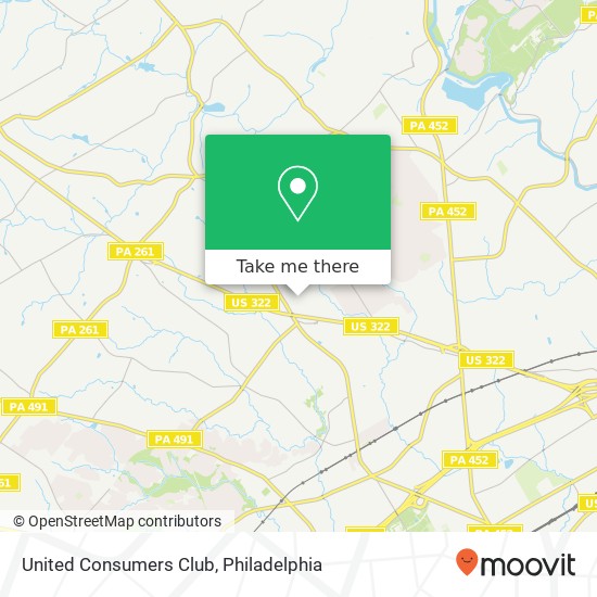 United Consumers Club map