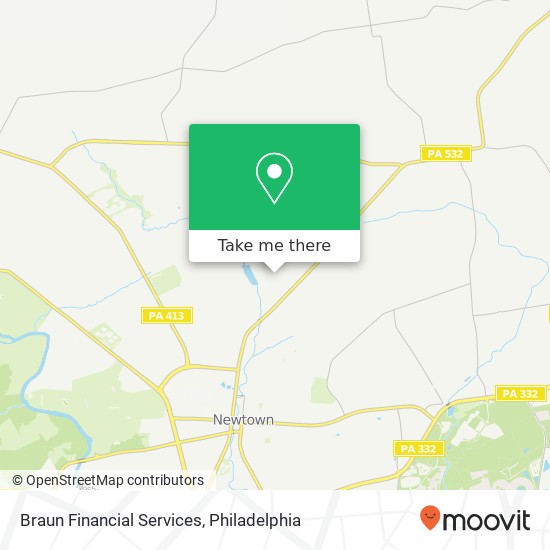 Braun Financial Services map