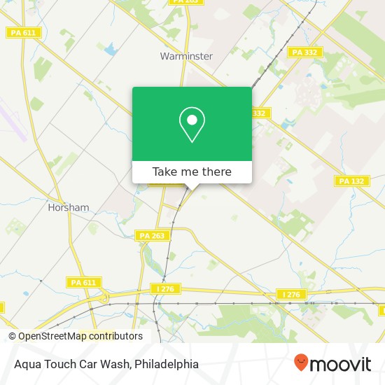 Aqua Touch Car Wash map