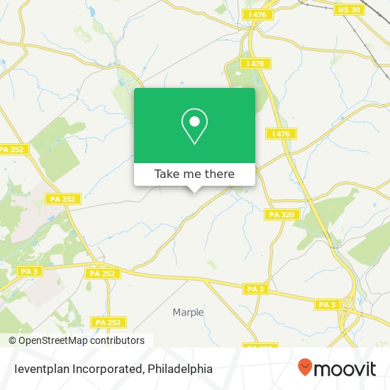 Mapa de Ieventplan Incorporated