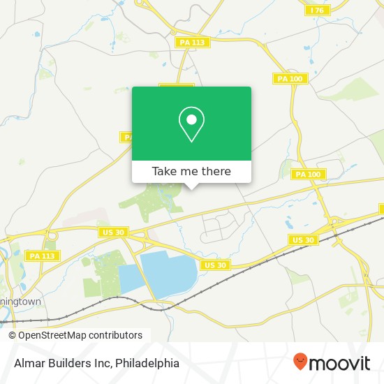 Almar Builders Inc map