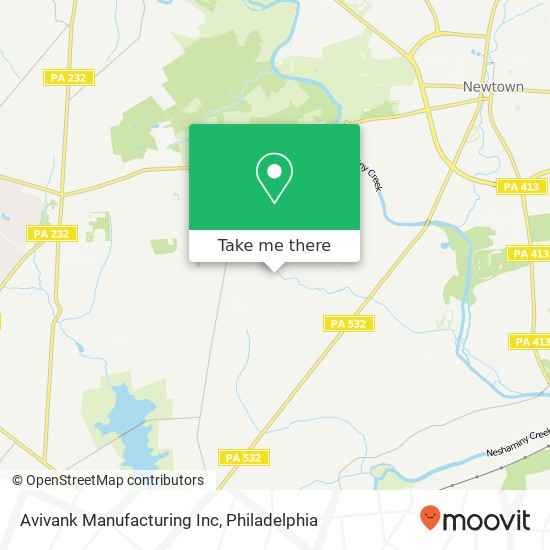 Avivank Manufacturing Inc map
