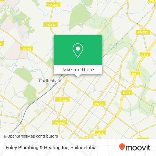 Foley Plumbing & Heating Inc map