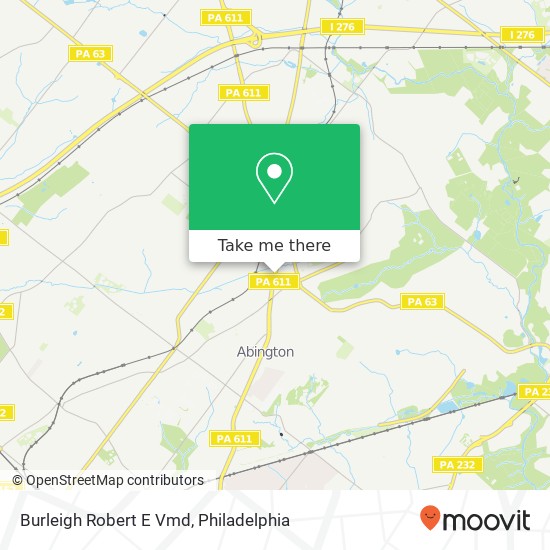 Mapa de Burleigh Robert E Vmd