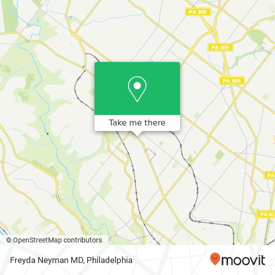 Freyda Neyman MD map