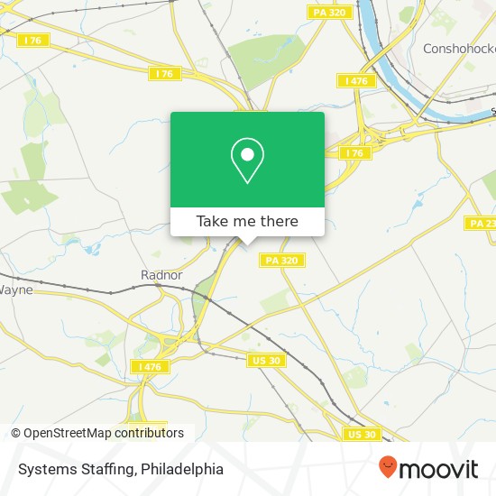 Mapa de Systems Staffing