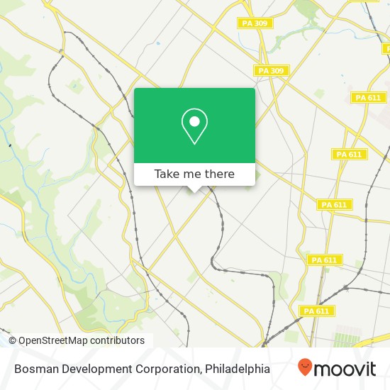 Bosman Development Corporation map
