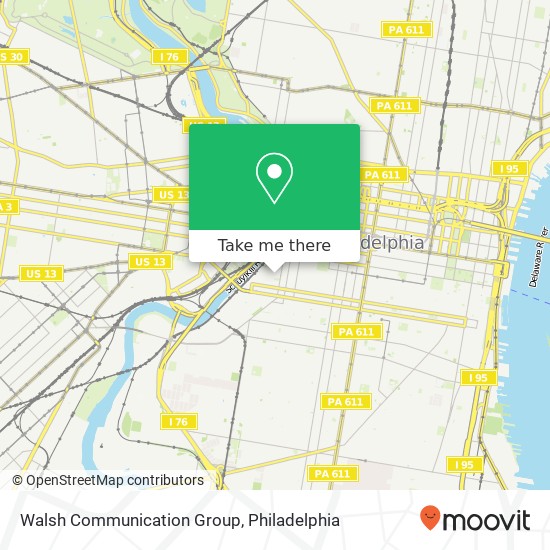 Walsh Communication Group map