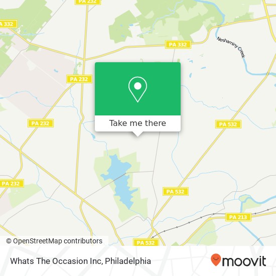 Mapa de Whats The Occasion Inc