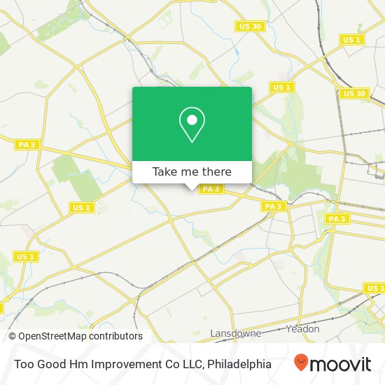 Too Good Hm Improvement Co LLC map