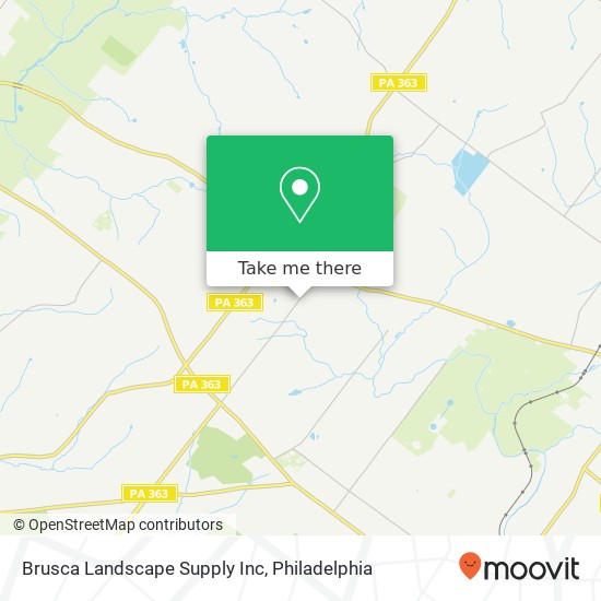 Mapa de Brusca Landscape Supply Inc