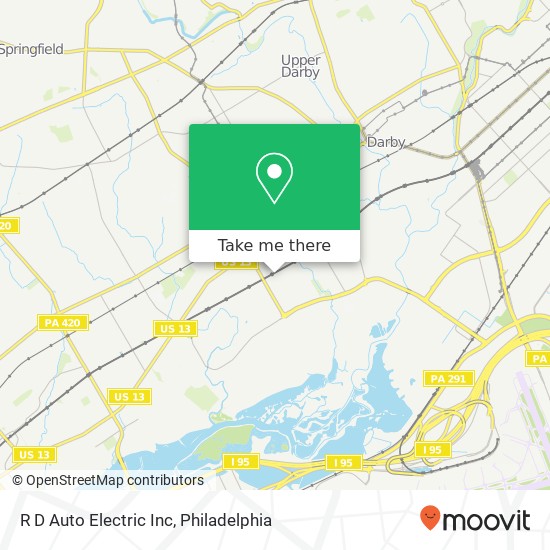 R D Auto Electric Inc map