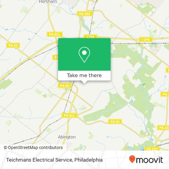 Teichmans Electrical Service map