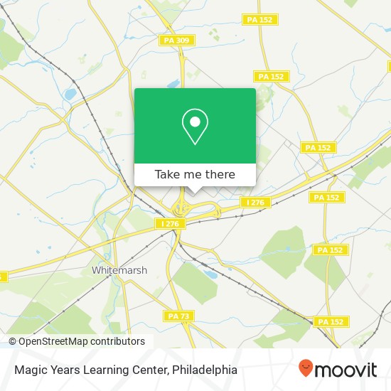 Mapa de Magic Years Learning Center