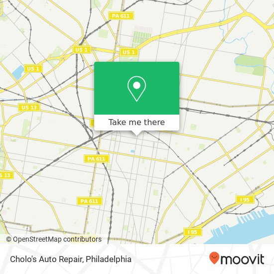 Mapa de Cholo's Auto Repair