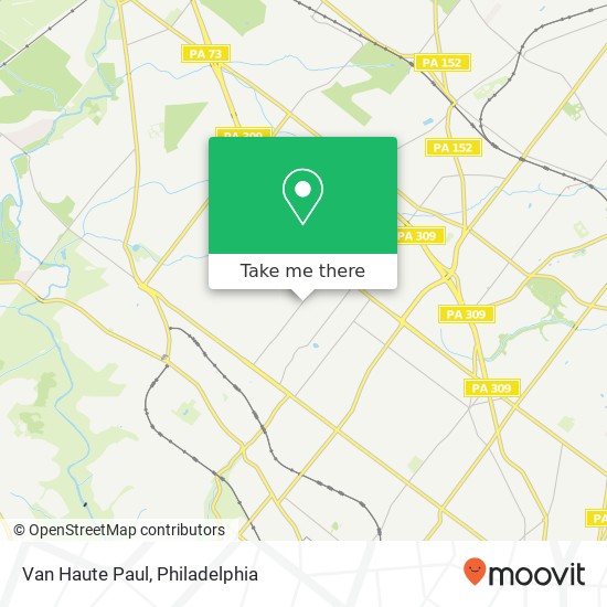 Mapa de Van Haute Paul